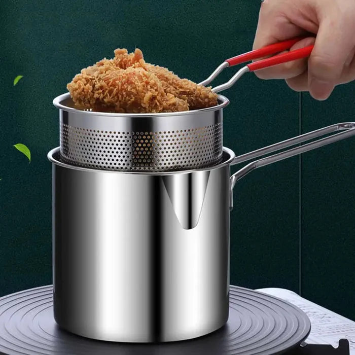 Stainless Steel Deep Fryer Frying Pot