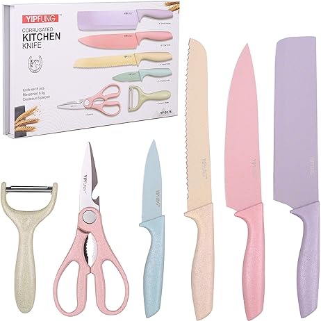 Kitchen Knife Set (6Pcs)