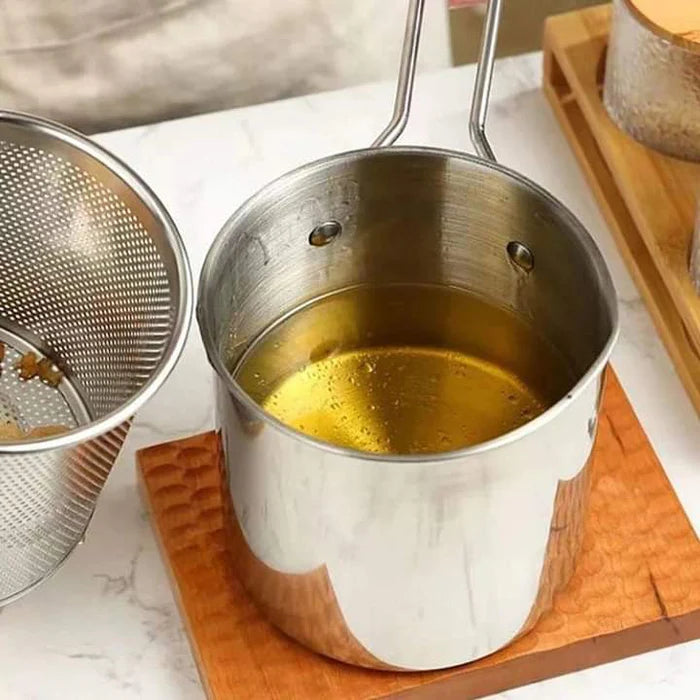 Stainless Steel Deep Fryer Frying Pot
